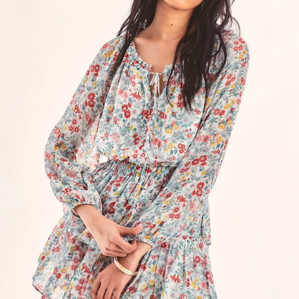 New Without Tags Popover Loveshackfancy Mini Dress - image 3